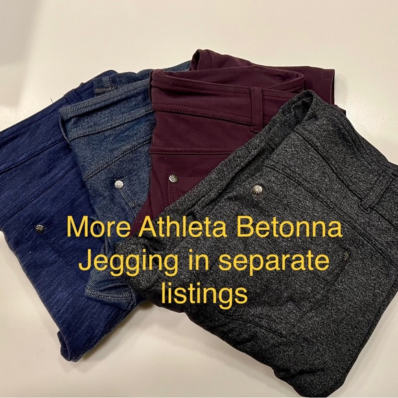 Athleta Pants M ‘wild raisin’ Betonna jegging - Picture 12 of 12